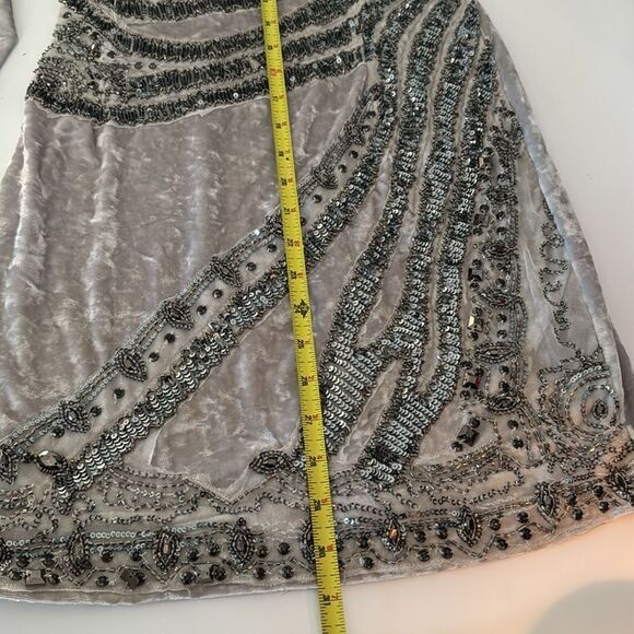 Kimchi Blue Silver Dress EUC - Picture 7 of 8